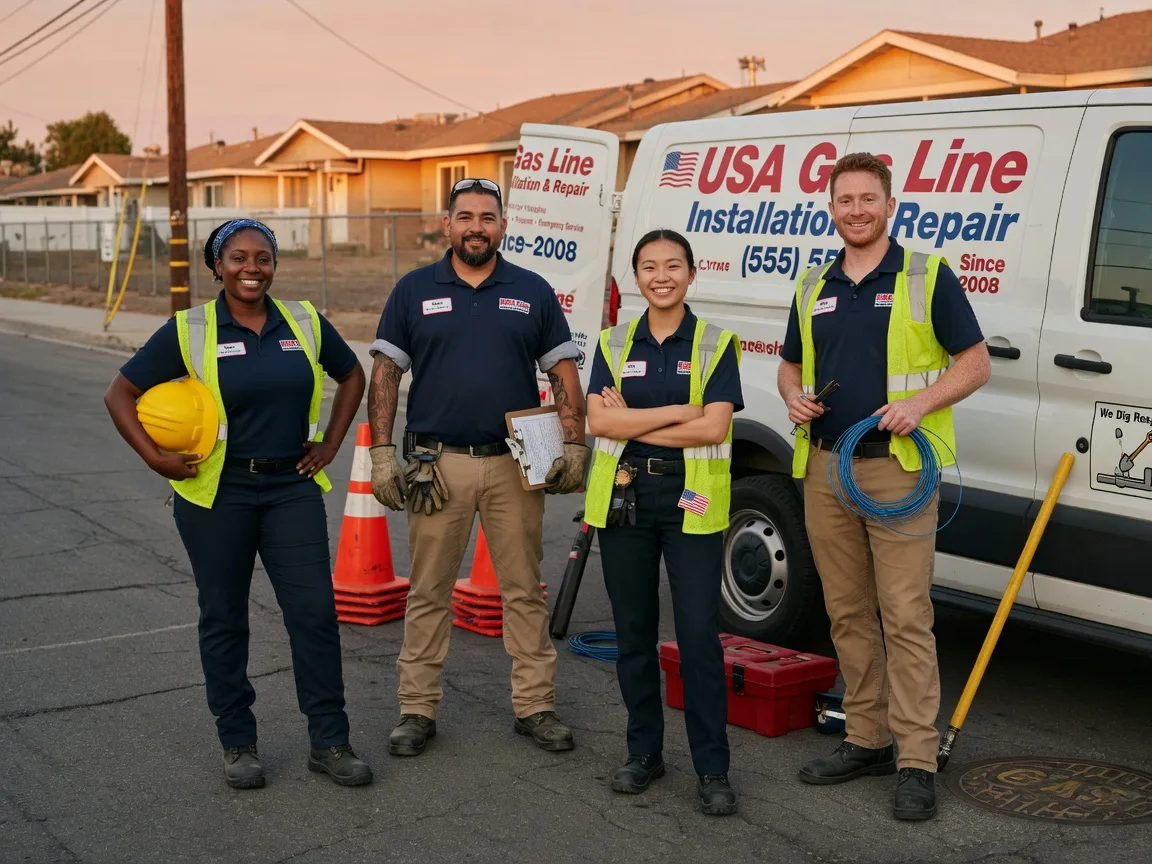 Gas Line Installation company in Allen, SD